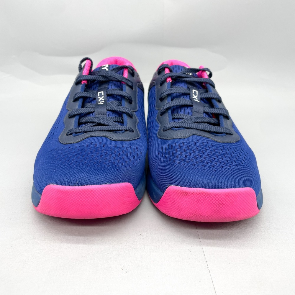 TYR CXT-1 Trainer Mens 10.5 Blue Pink Athletic Gym Shoes Sneakers CrossFit HIIT - Picture 2 of 11